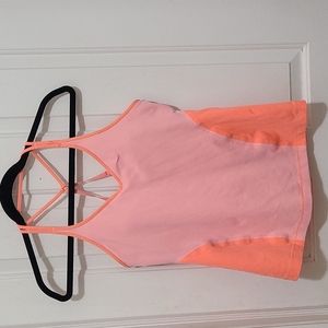 Lululemon Tank with built in bra size 8